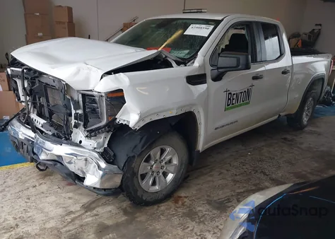 2023 GMC Sierra 1500 4Wd Double Cab Standard Box Pro из США, поврежденный, VIN 1GTRUAED6PZ214350